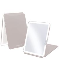 sensse glow up warm grey led mirror