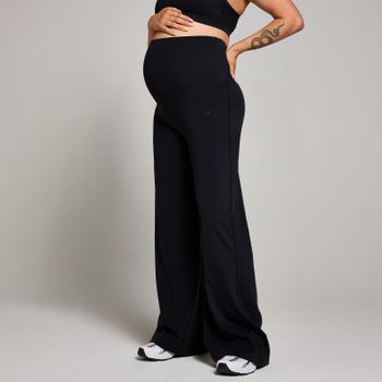 Mallas de pernera ancha para embarazo para mujer de MP - Negro - XS