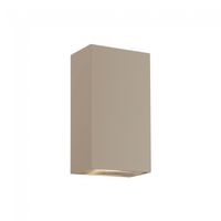 aplique de exterior led rold kubi 2x5w