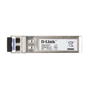 Transceptor D-Link DEM-432XT SFP+ 10Gbps LC SMF LR 10km Hot-Plug