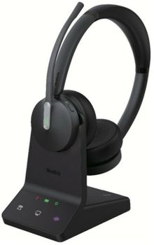 Yealink WH64 Dual UC Auriculares Inalámbrico Diadema Oficina/Centro de llamadas USB Tipo C Bluetooth Negro