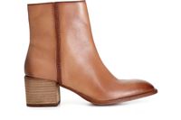 botin de mujer en napa con trenzado decorativo nut 41