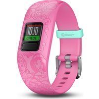 garmin vivofit jr 2 kids activity tracker - pink disney princess adjustable band pink