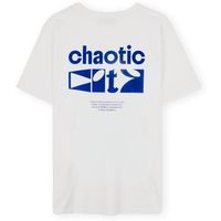 imago camiseta t-shirt chaotic city - white para hombre