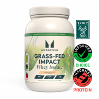 impact whey isolate - 1kg - 33raciones - vanilla honey grass-fed