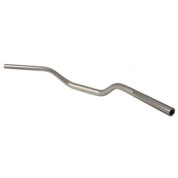 Manillar 22-28.5mm LSL Naked aluminio gris