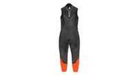 traje de neopreno sin mangas huub men s arayas negro y naranja