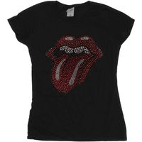 the rolling stones camiseta manga larga classic para mujer
