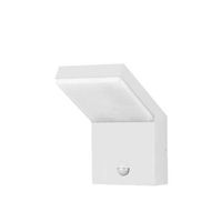aplique de pared led ip54 18w con sensor blanco 2200k2700k3000k sensor de movimiento y sensor crepuscular
