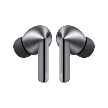 Auriculares Samsung Galaxy Buds3 Pro inalámbricos True Wireless Bluetooth con Cancelación Activa de Ruido, Micrófono MEMS, protección IP57, plata