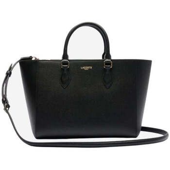 Lacoste Bolsa Bolso de mano Champs Elysees Negro para mujer