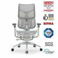 silla ergonomica sihoo doro s300 reposabrazos 6d soporte lumbar dinamico blanco