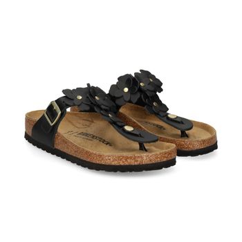 Birkenstock Sandalias Planas Mujer - Negro Talla 39r