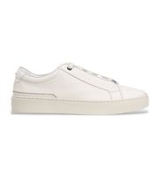 boss para hombre 50545153 zapatillas de piel gary tenn blanco 40 plano cordones casual