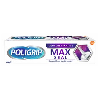 Poligrip Max Seal Denture Fixative Cream