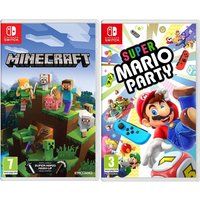 nintendo switch minecraft  super mario party bundle