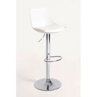 pack 4 taburetes nery de polipiel 1044135 cm - blanco