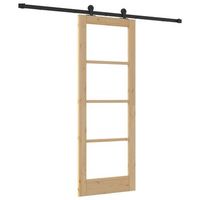 puerta corredera orkdal natural 735 x 1985 cm vidaxl