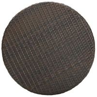 mesa de jardin  mesa de exterior de ratan sintetico marron 605x106 cm