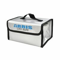 estuche portatil ignifugo para seguridad bolsa de mano para bateria de litio polimero de 215155115mm y cargador de ba