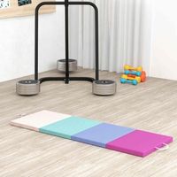 colchoneta de gimnasia sportnow pvc epe 180x60x5 cm multicolor