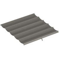 outsunny lona de techo para pergolacenador retractil de 3 x 3 m - solo lona 250 x 255 cm gris claro   aosom espana