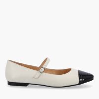 alohas womens musa leather ballet flats - uk 5