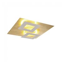 plafon de techo led dalia oro 48w
