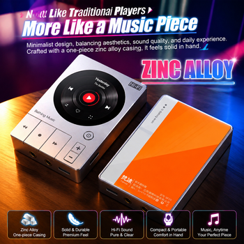 Reproductor MP3 HIFI Profesional Famue de 128 GB, DSD256 ESS9018, 32 bits 192 kHz, Diseño de Piano, Arquitectura Dual-DAC, Audio sin Pérdidas