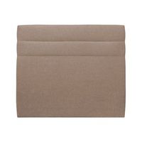 cabecero de cama 2 lineas tribu  taupe  120 x 160 cm