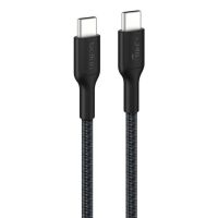 cable usb-c belkin boostcharge pro 2 m 240 w negro carga rapida y trenzado resistente