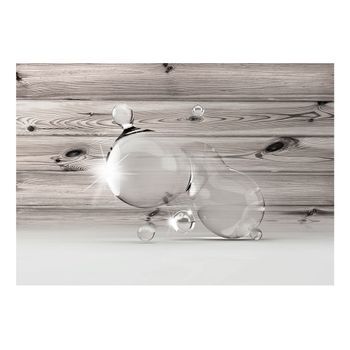 Papel Pintado 3d - Light In Drops Of Water (200x140 Cm)