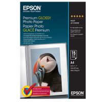 epson s042155 a4 premium glossy photo paper 15 sheets