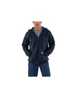 sudadera carhartt zip hooded hombre new azul