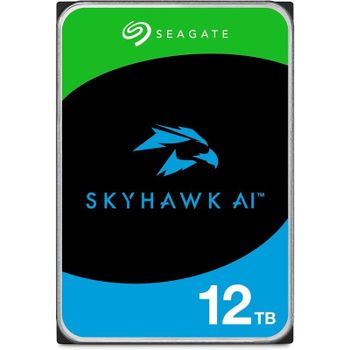Seagate SkyHawk 12TB HDD 7200rpm SATA III 260MiB/s + Optimización Vigilancia