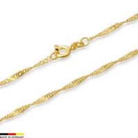 cadena singapur oro de 14 quilates 55cm