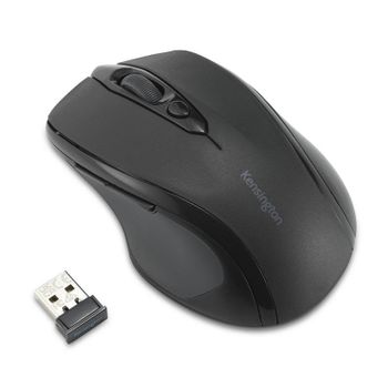 Ratón Kensington MY310 EQ inalámbrico RF 1600 DPI negro ergonómico sostenible