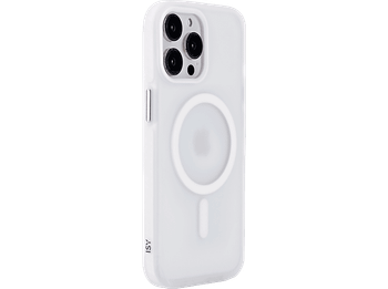Funda móvil - ISY ISC 2445, Carga Magsafe, Para iPhone 15 Pro Max, Blanco