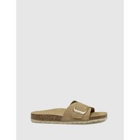 kamome sandalias bio raquel taupe para mujer