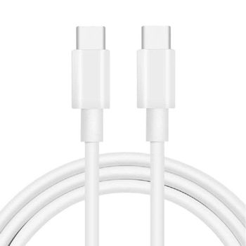 Cable USB-C Voltistar 1.80 m Carga Rápida 240W Chip E-Mark Blanco