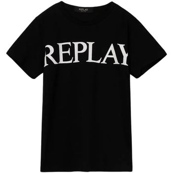 Replay Camiseta 7404_nero para niña