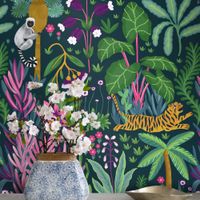 papel pintado selva t papel autentico 200x280cm 8 hojas