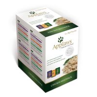 applaws cat pouches mixed pack in broth 70g - chicken selection 12 x 70g