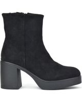 de kangaroos botin senora black licra suedeblack licra suede