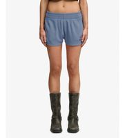 superdry para mujer w7110506a short waffle retro azul xs casual algodon