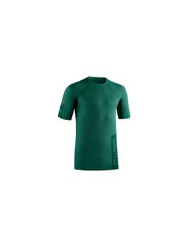Camiseta de Running Lurbel Halo Short Sleeves Hombre Verde Golf/Negro