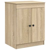 mueble de cuarto de bano roble sonoma 54 x 41 x 70 cm vidaxl