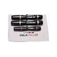 kit de limpieza lenspen de 3 cepillos para optica y visores