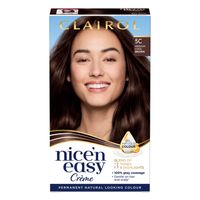 clairol nicen easy creme hair dye 5c medium cool brown