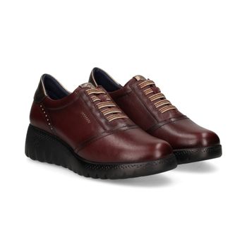 Fluchos Zapatos Blucher Mujer - Rojo Talla 38